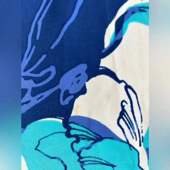 Liz Claiborne Sleeveless Floral Dress Large - Picture 6 of 7